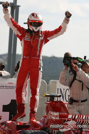 1st place Kimi Raikkonen, Scuderia Ferrari