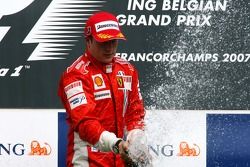 1st place Kimi Raikkonen, Scuderia Ferrari