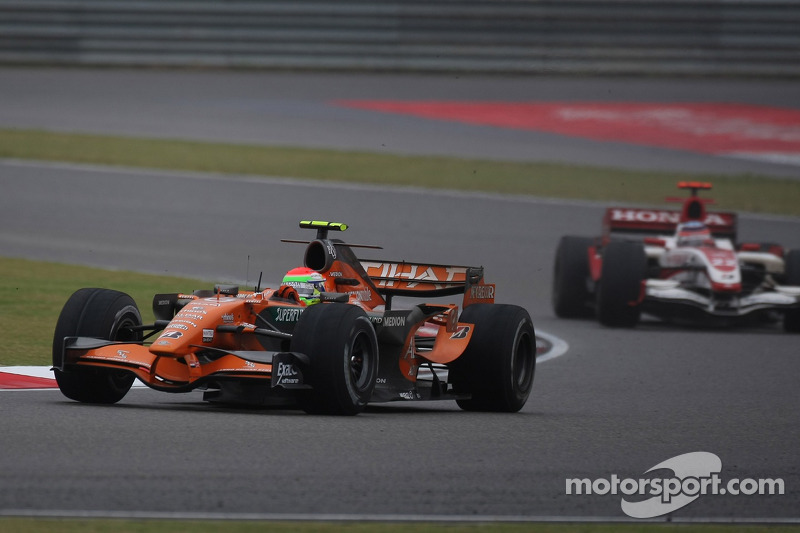 Sakon Yamamoto, Spyker F1 Team, F8-VII-B