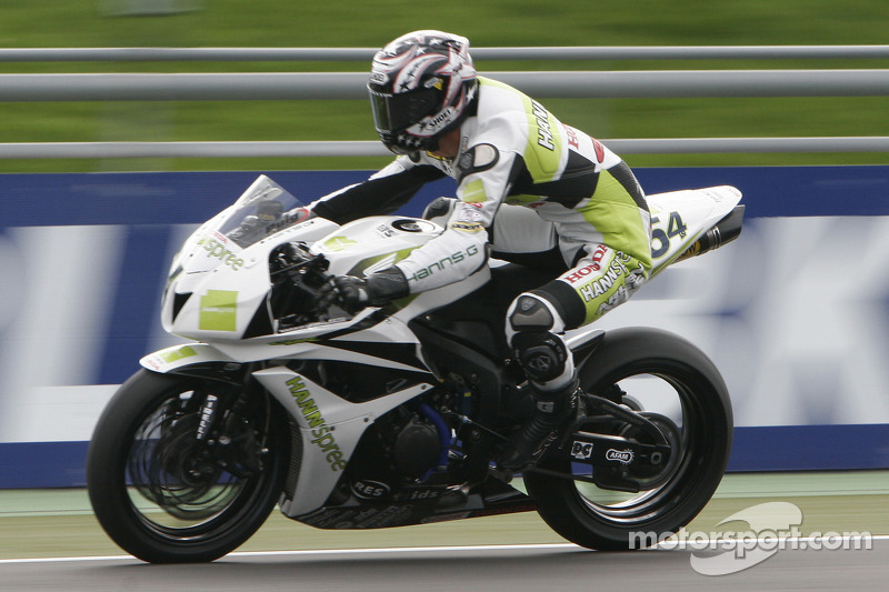54 Kenan Sofuoglu Honda Cbr 600 Rr Hannspree Ten Kate Honda At Magny