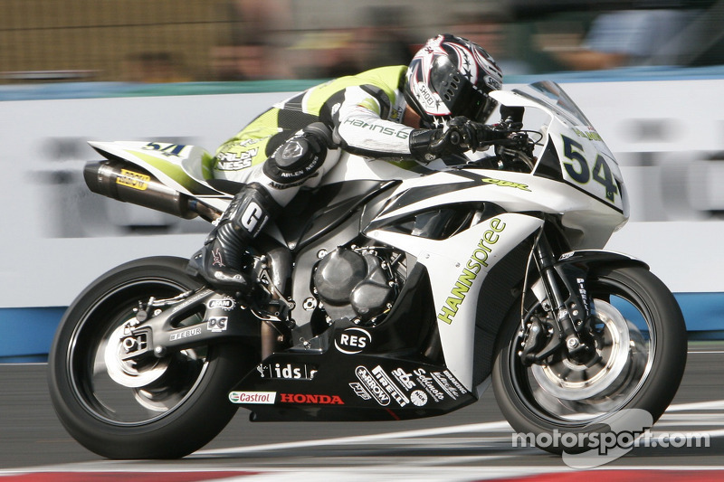 54 Kenan Sofuoglu Honda Cbr 600 Hannspree Ten Kate Honda At Magny Cours