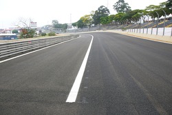Marche sur le circuit d'Interlagos