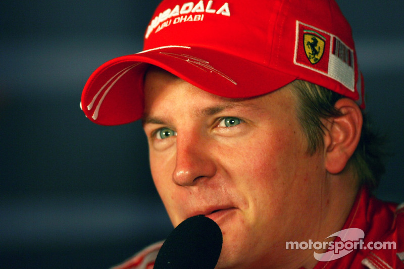 basın toplantısı: Yarış galibi ve 2007 Dünya Şampiyonu Kimi Raikkonen