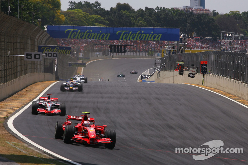 Kimi Raikkonen, Scuderia Ferrari, Fernando Alonso, McLaren Mercedes