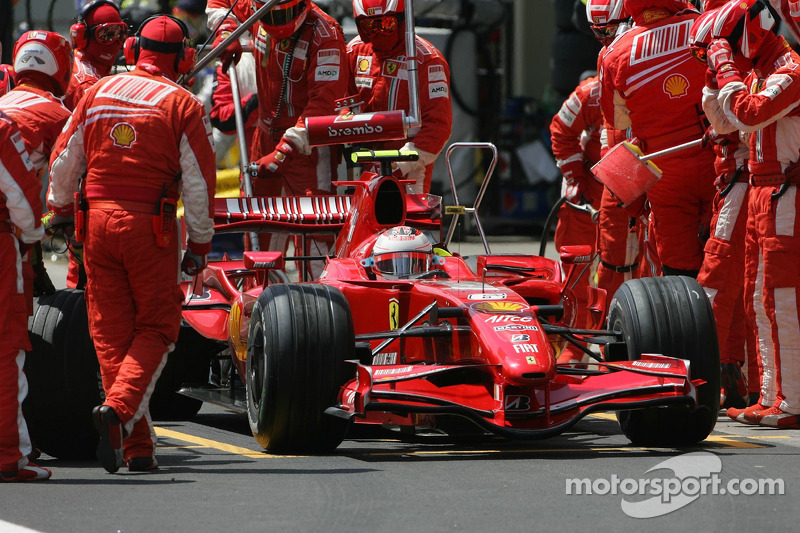 #6: Kimi Raikkonen, Scuderia Ferrari, F2007
