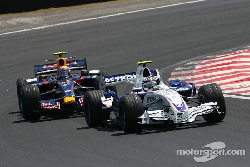 Robert Kubica, BMW Sauber, Mark Webber, Grand Prix Brazylii 2007