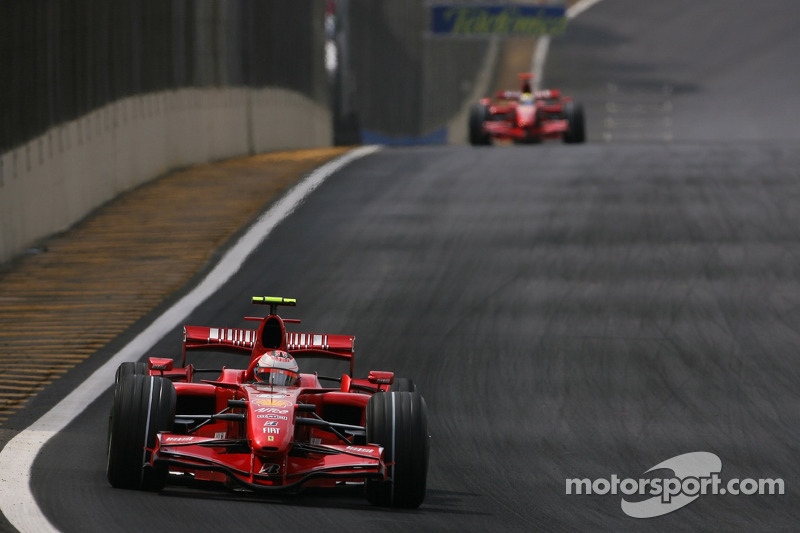 Kimi Raikkonen, Scuderia Ferrari, Felipe Massa, Scuderia Ferrari