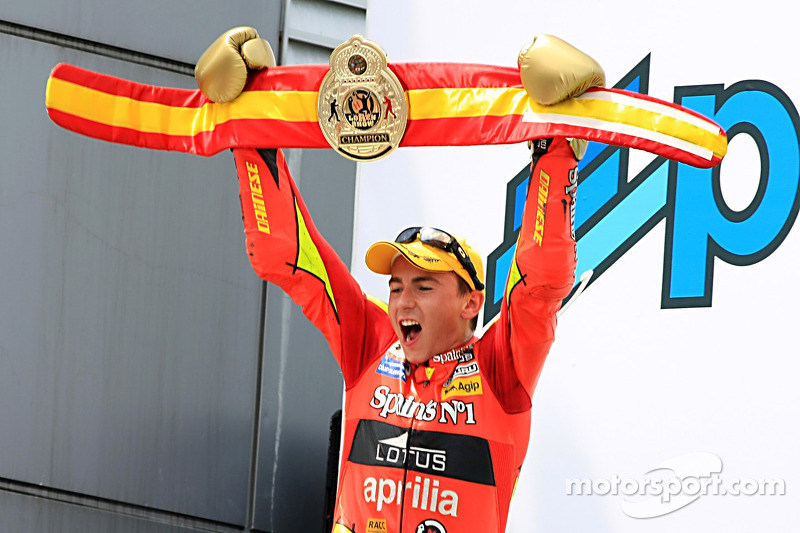 Kampiun kelas 250cc, Jorge Lorenzo