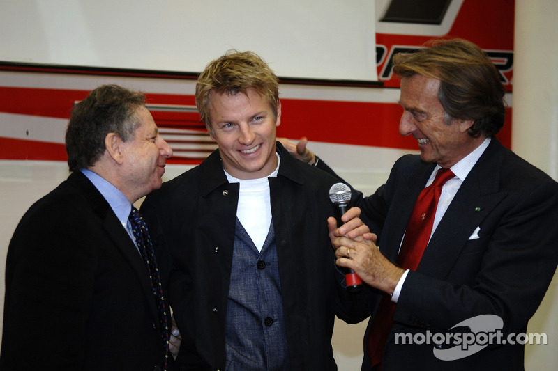 Maranello: Jean Todt, Kimi Raikkonen ve Luca di Montezemolo