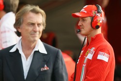 Michael Schumacher ve Luca di Montezemolo
