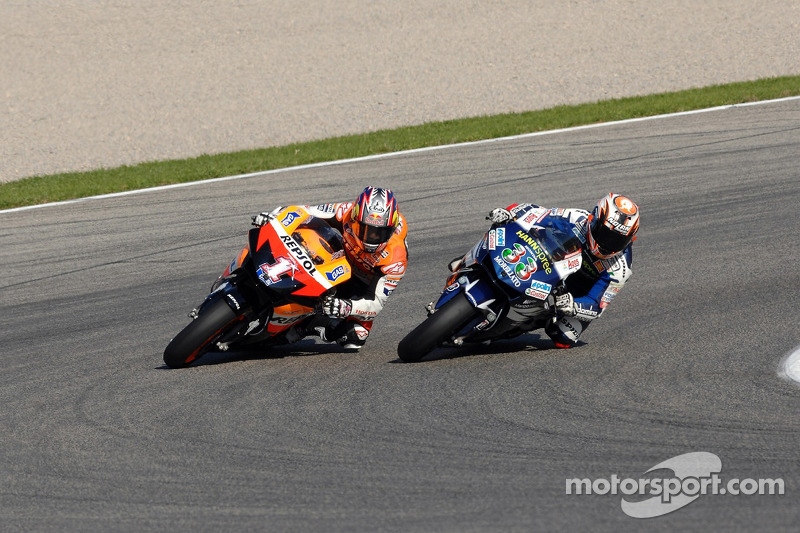 Marco Melandri e Nicky Hayden