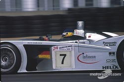 #7 Team Joest Audi R8: Michele Alboreto, Christian Abt, Rinaldo Capello