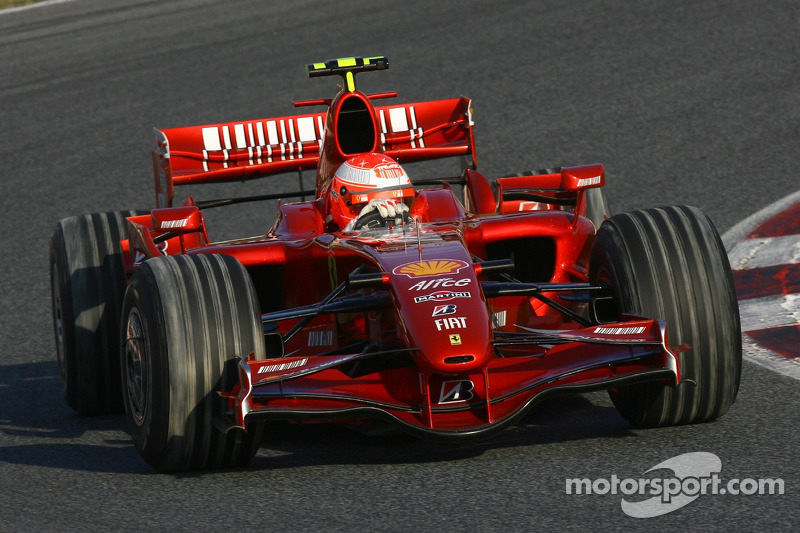 2007: Testing for Ferrari