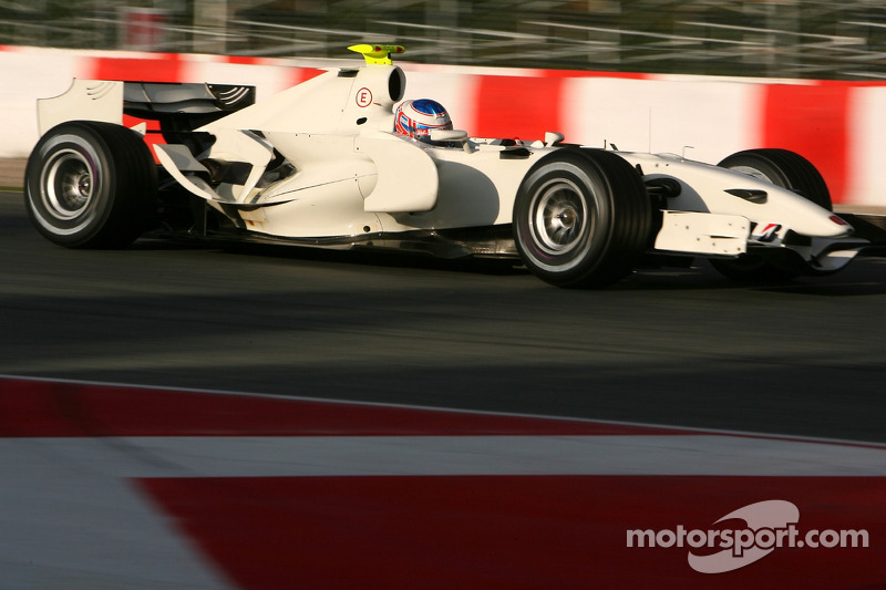 2007: Teste com a Honda