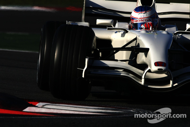2007: Teste com a Honda