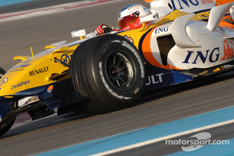 Sébastien Loeb au volant d'une Renault en 2007