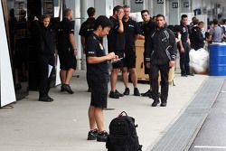 Ayao Komatsu, Lotus F1 Team Race Engineer