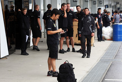 Ayao Komatsu, Lotus F1 Team Race Engineer