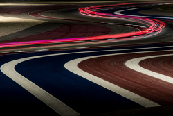 Night race action