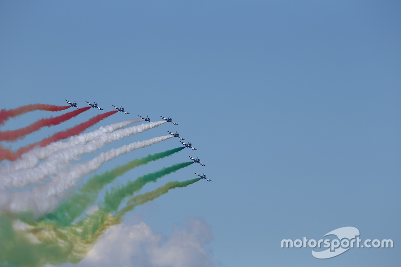 Flugshow der italienischen Luftwaffe