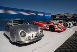 Porsche 356 SL von 1949, Porsche 917K von 1970, Porsche 919 Hybrid von 2014