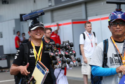 McLaren fan in the paddock
