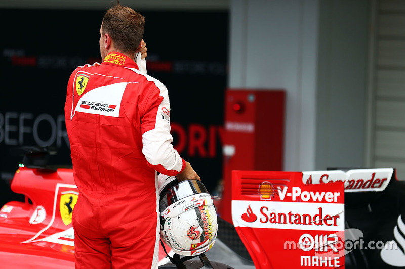 Sebastian Vettel en el GP de Japón 2015 (Ferrari)