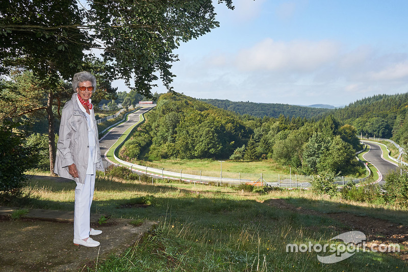Gisela Herbstrith, hija del cosntructor de Nürburgring, Dr. Otto Creutz