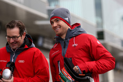 Edoardo Mortara avec son ingénieur Franco Chiocchetti