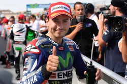 Second place qualifier Jorge Lorenzo, Yamaha Factory Racing