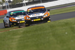 Jason Plato, & #40 Aron Smith, Team BMR, Volkswagen CC
