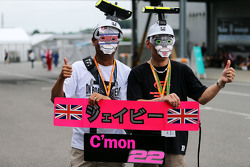 Jenson Button, McLaren fãs