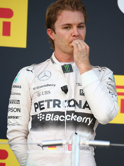 segundo lugar, Nico Rosberg, Mercedes AMG F1 Team
