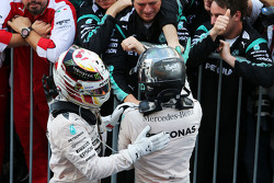 Race winner Lewis Hamilton, Mercedes AMG F1