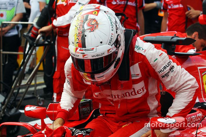 Sebastian Vettel en el GP de Japón 2015 (Ferrari)