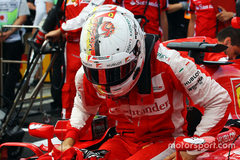 Sebastian Vettel en el GP de Japón 2015 (Ferrari)