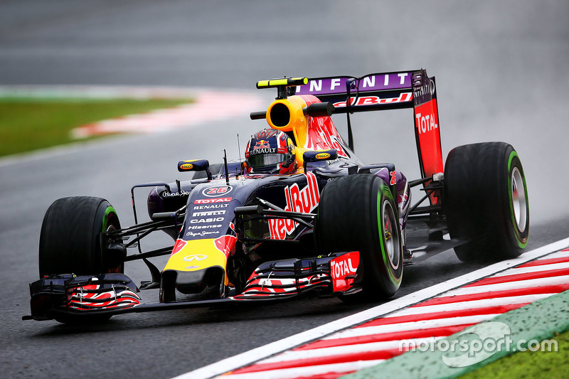 2015 год. За рулем болида (RB11) на первой пятничной тренировке
