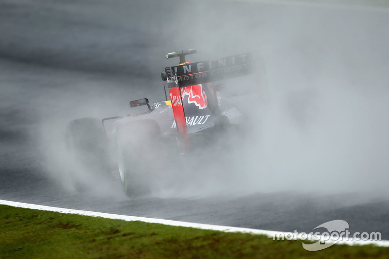 2015 год. За рулем болида (RB11) на первой пятничной тренировке