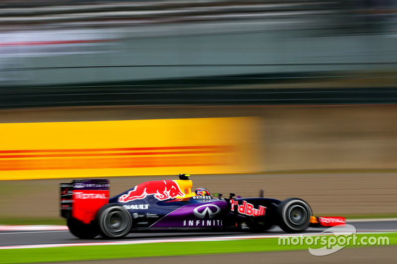 2015 год. За рулем болида (RB11) на субботней тренировке