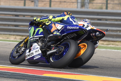 Dani Pedrosa, Repsol Honda Team; und Valentino Rossi, Yamaha Factory Racing