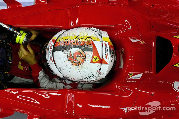 Sebastian Vettel en el GP de Japón 2015 (Ferrari)