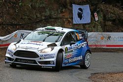 Elfyn Evans y Daniel Barrit, M-Sport Ford Fiesta WRC