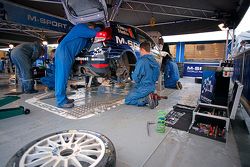 Elfyn Evans en Daniel Barrit, M-Sport Ford Fiesta WRC