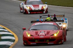 #62 Risi Competizione Ferrari F458: Pierre Kaffer, Giancarlo Fisichella, Toni Vilander