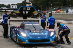 #90 VisitFlorida.com Racing Corvette DP : Richard Westbrook, Michael Valiante, Mike Rockenfeller