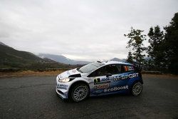 Elfyn Evans y Daniel Barrit, M-Sport Ford Fiesta WRC