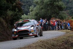 Robert Kubica und Maciek Szczepaniak, Ford Fiesta WRC