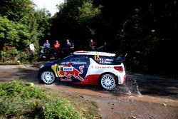 Stéphane Lefebvre et Stéphane Prévot, Citroën DS3 WRC, Citroën World Rally Team