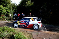 Stéphane Lefebvre et Stéphane Prévot, Citroën DS3 WRC, Citroën World Rally Team