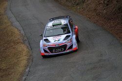 Hayden Paddon et John Kennard, Hyundai i20 WRC, Hyundai Motorsport